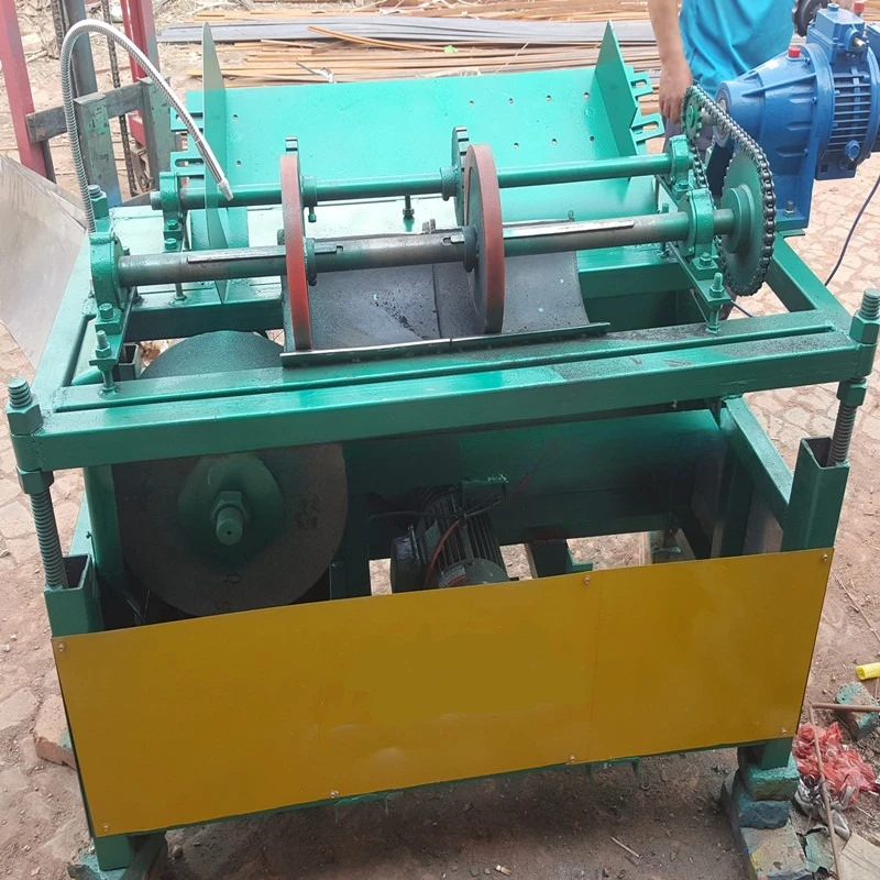 Automatic stainless steel wire grinding and chamfering machine BBQ stick sharpening machine Iron wire chamfering machine