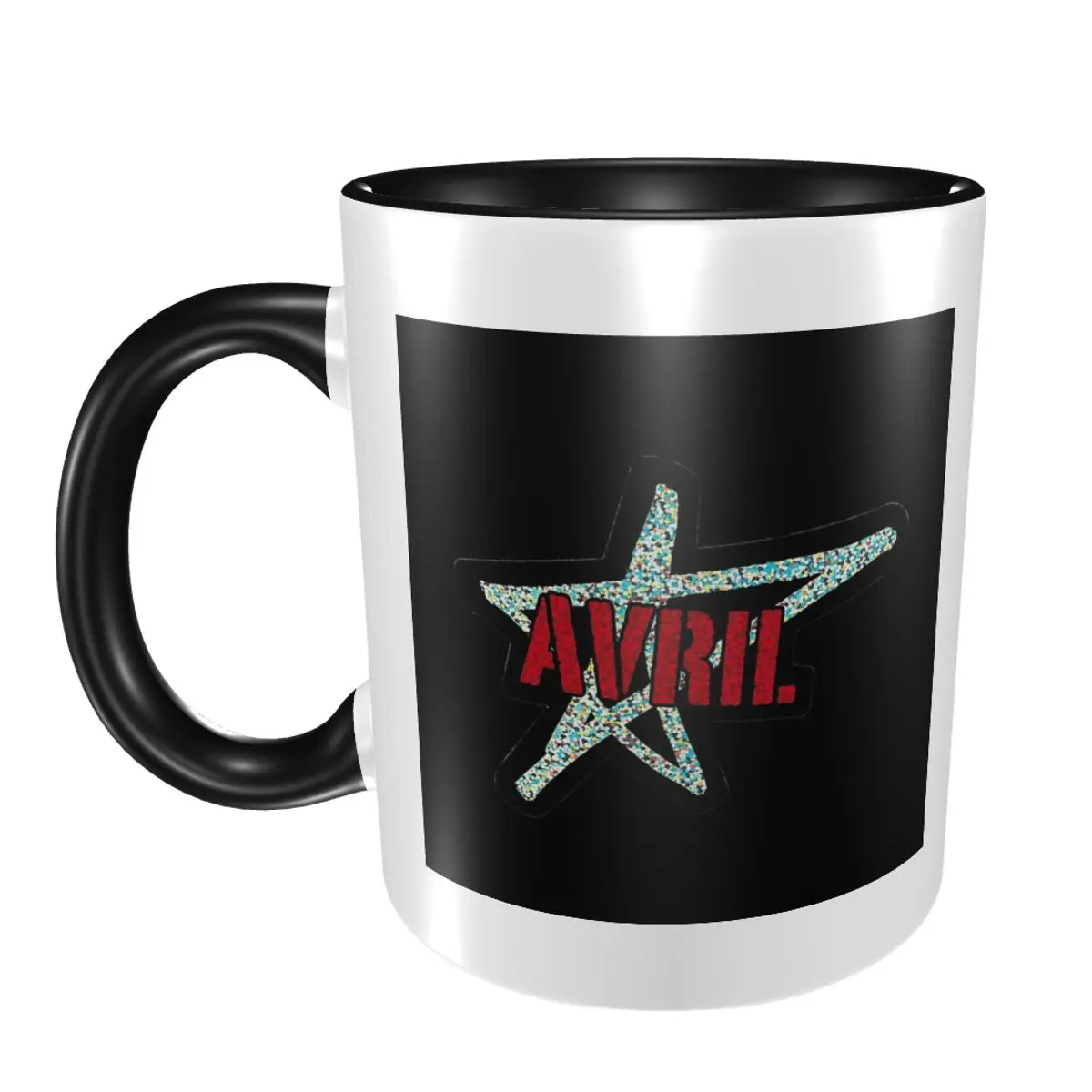 

Avril Lavigne Star Mug Funny Ceramic Coffee Cups Tea Mugs Milk Cup Drinkware Gifts for Woman Man