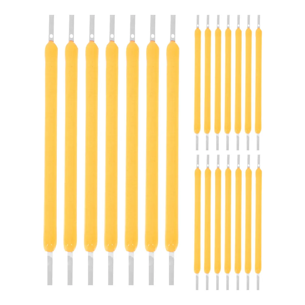 30Pcs Bulb Filament for LED Lamp Parts High Brightness Safety Resistant Easy Installation Retro Style Filament for Home Office