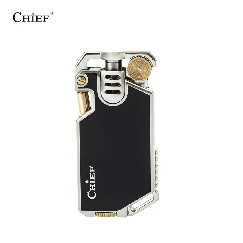 CHIEF Kerosene Windproof Lighter: Creative Design, Classic Resin Craft, High - end Luxury Gift for Men - Image 6