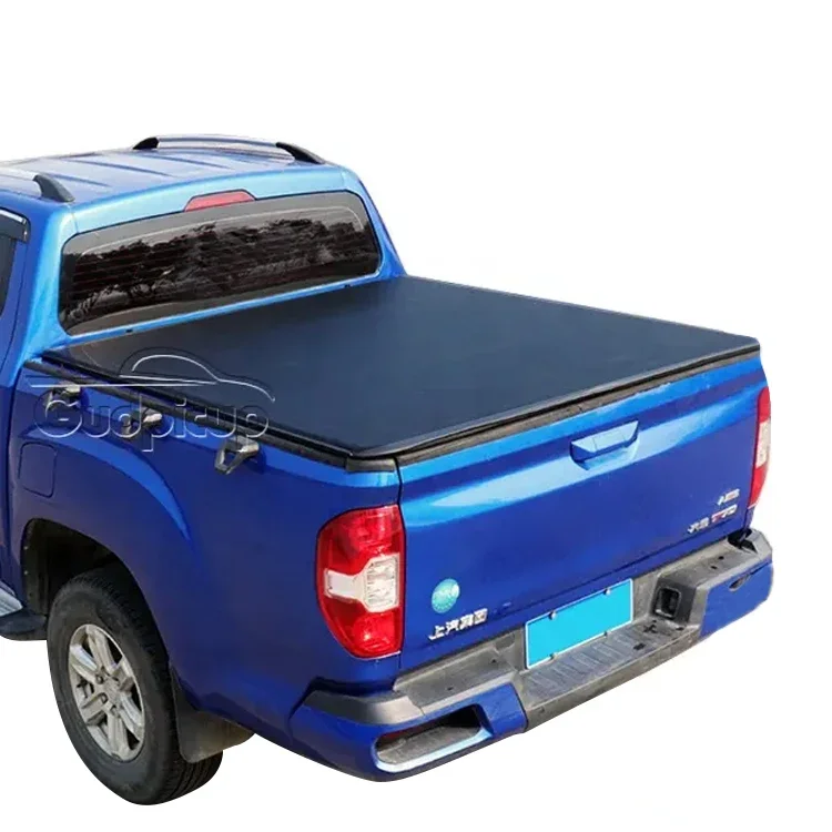 Pickup car accessories folding soft tonneau cover  truck bed covers for mitsubishi l200 triton