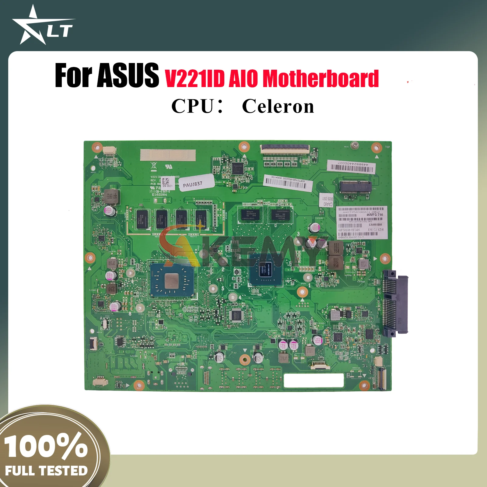 

Материнская плата V221ID для ASUS Vivo AiO V221I V221ID V221IC, материнская плата с процессором Celeron, 100% тестирование, ОК, быстрая доставка, высокое качество