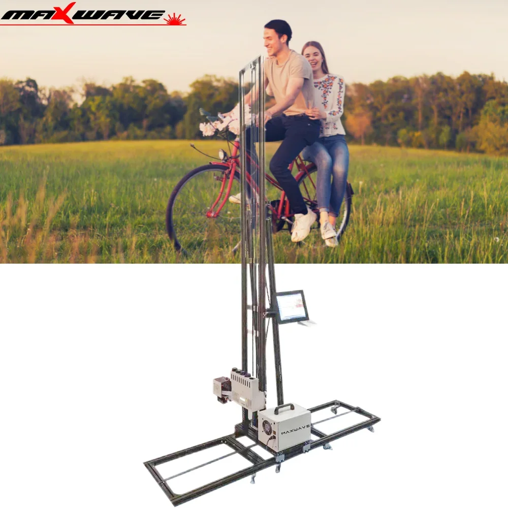 Paper Paint Wall Printing Machine Trade Industrial Printer 3D For Wall