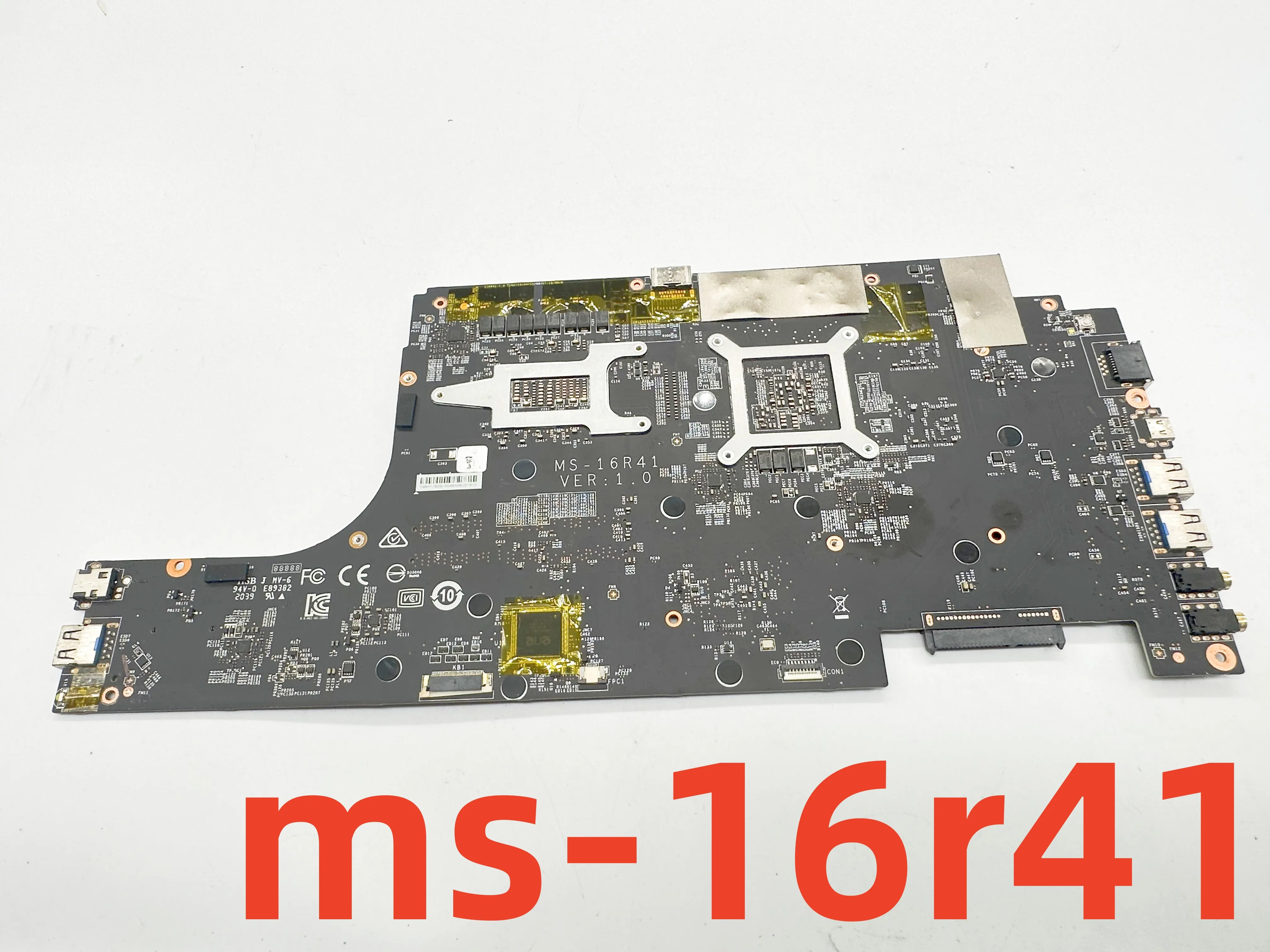 Материнская плата для ноутбука MSI GF63 MS-16R4 MS-16R4 с i7-9750h i5-9300hq i5-10500hq и gtx1650m, тест ок