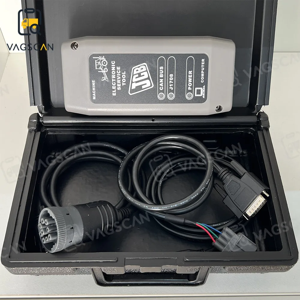 

For JCB Diagnostic Tool Full 2023 CAN BUS J1708 Diagnostic Scanner Tool Electronic Service Master v1.73.3 Diesel Engine Excavato