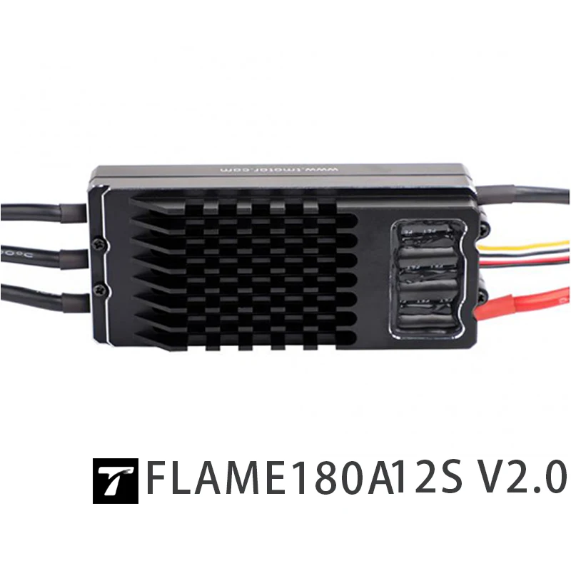 FLAME 180A 12S V2.0 T-MOTOR Flame 180A 6-14S HV Electronic Speeds Controller For VTOL Multicoptor UAV Drone