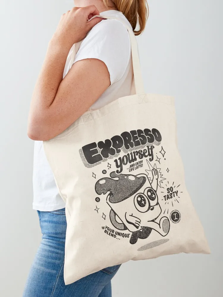 

Expresso Yourself! Tote Bag shopper bags cute tote bag tote bag custom Canvas