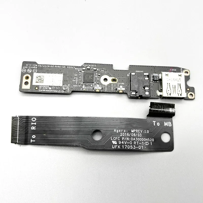 

New Original for Lenovo Yoga 910 pro 910-13ikk laptop USB audio board cyg50 NS-A902 da30000h520 da30000h530 high quality