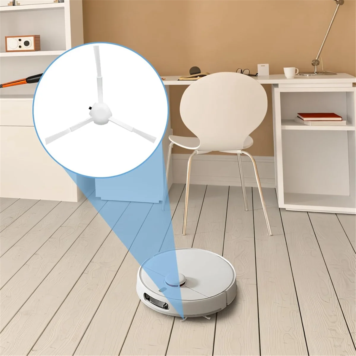 Боковая щетка FZFZ для X20+/X10+ для L10s Ultra, L10 Ultra, L10 Prime, L10s Pro Gen 2, S10, S10 Pro, S20, S20 Pro