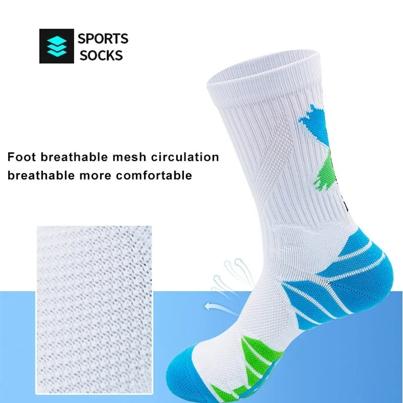 3Pair/Lot Professional Outdoor Sport Cycling Socks Basketball Football Soccer Running Trekking Socks Men Women