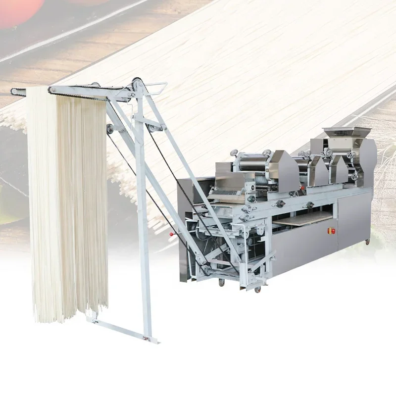 Automatic ramen rice instant indomie Chinese Japan noodles making machine fresh noodle maker dry noodle press machine