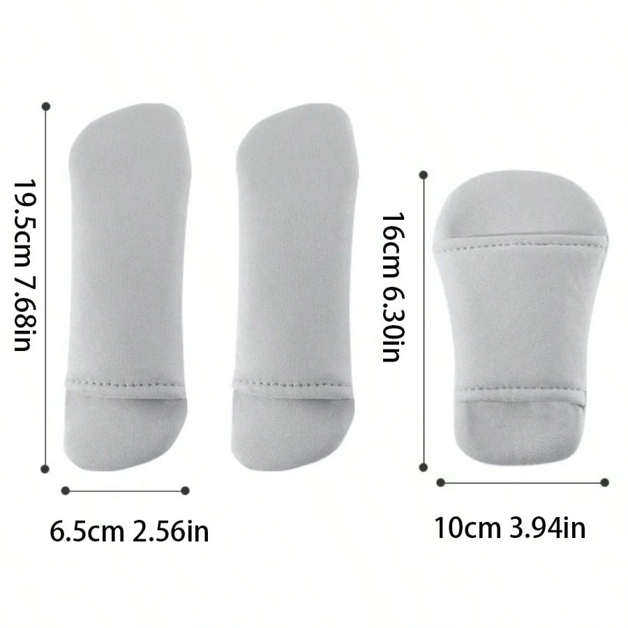 3-Piece Baby Stroller Protective Belt Baby Safety Car Seat Shoulder Pads Universal Stroller Shoulder Strap Covers Soft Cushion view 6