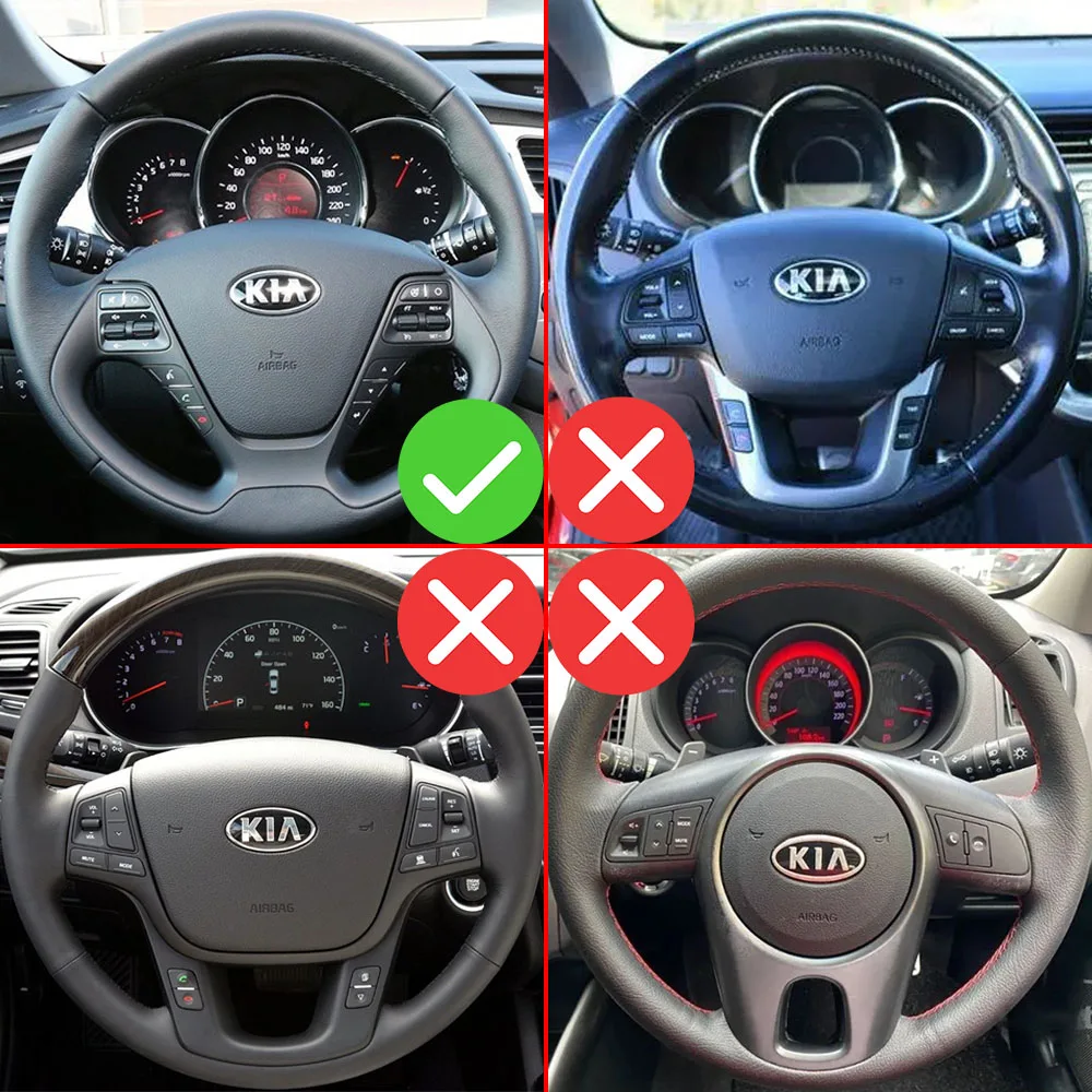 For Kia Ceed GT SW Pro Sportswagon JD Cerato Hatchback Koup YD Forte S SX Car Steering Wheel Shift Paddles DSG Extender Stickers