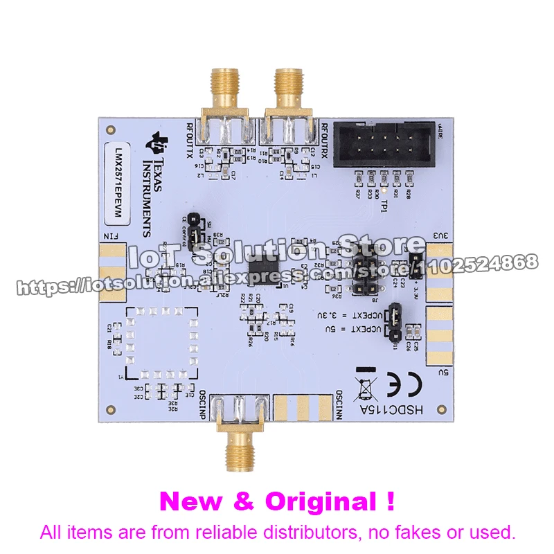 LMX2571EPEVM LMX2571-EP evaluation module for 1.34-GHz, low-power, extreme-temperature RF synthesizer
