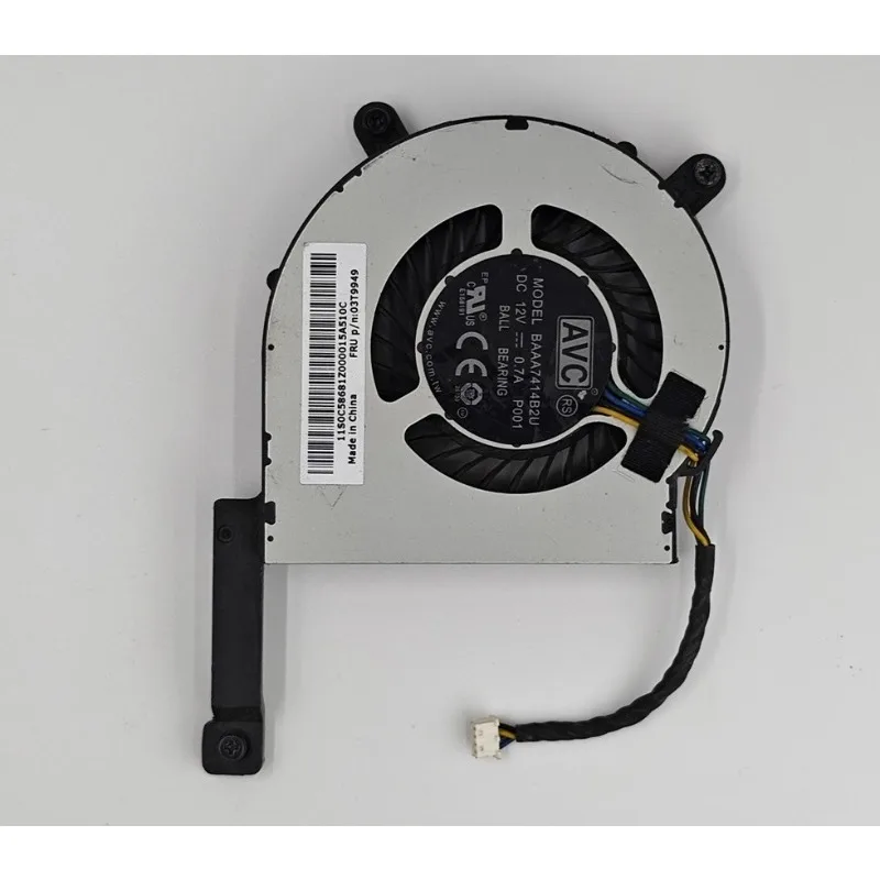Nuevo ventilador de refrigeración de CPU para Lenovo ThinkCentre M73 M83 M93 M93p ventilador BAAA7414B2U 03T9949
