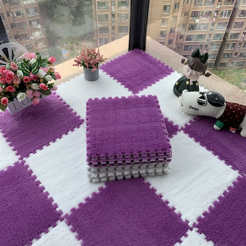 子供部屋用の柔らかいぬいぐるみプレイマット,赤ちゃんのおもちゃ,EVAフォームパズルカーペット,暖かいプレイマット,30個,50個