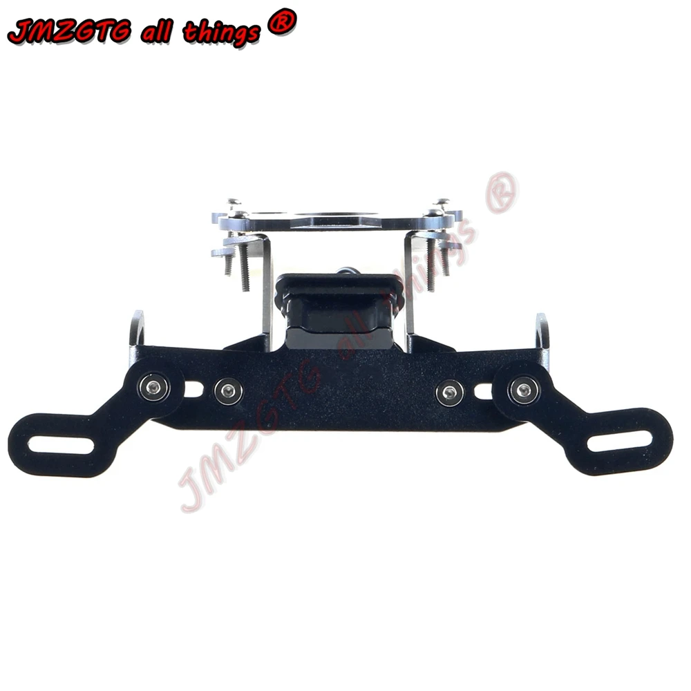 Motorcycle Modification Short Paragraph License Plate Frame For YAMAHA MT09 MT-09 2021-2022  FZ09 FZ-09 2021-2022