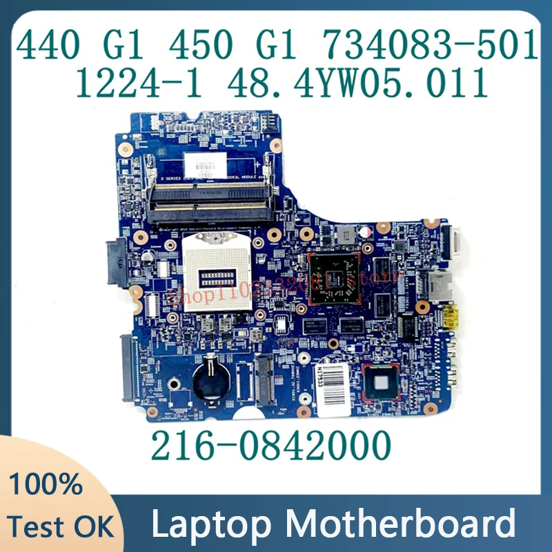 

734083-001 734083-501 734083-601 для HP 440 G1 450 G1 материнская плата для ноутбука 48.4YW05.011 12241-1 216-0842000 100% протестирована хорошо