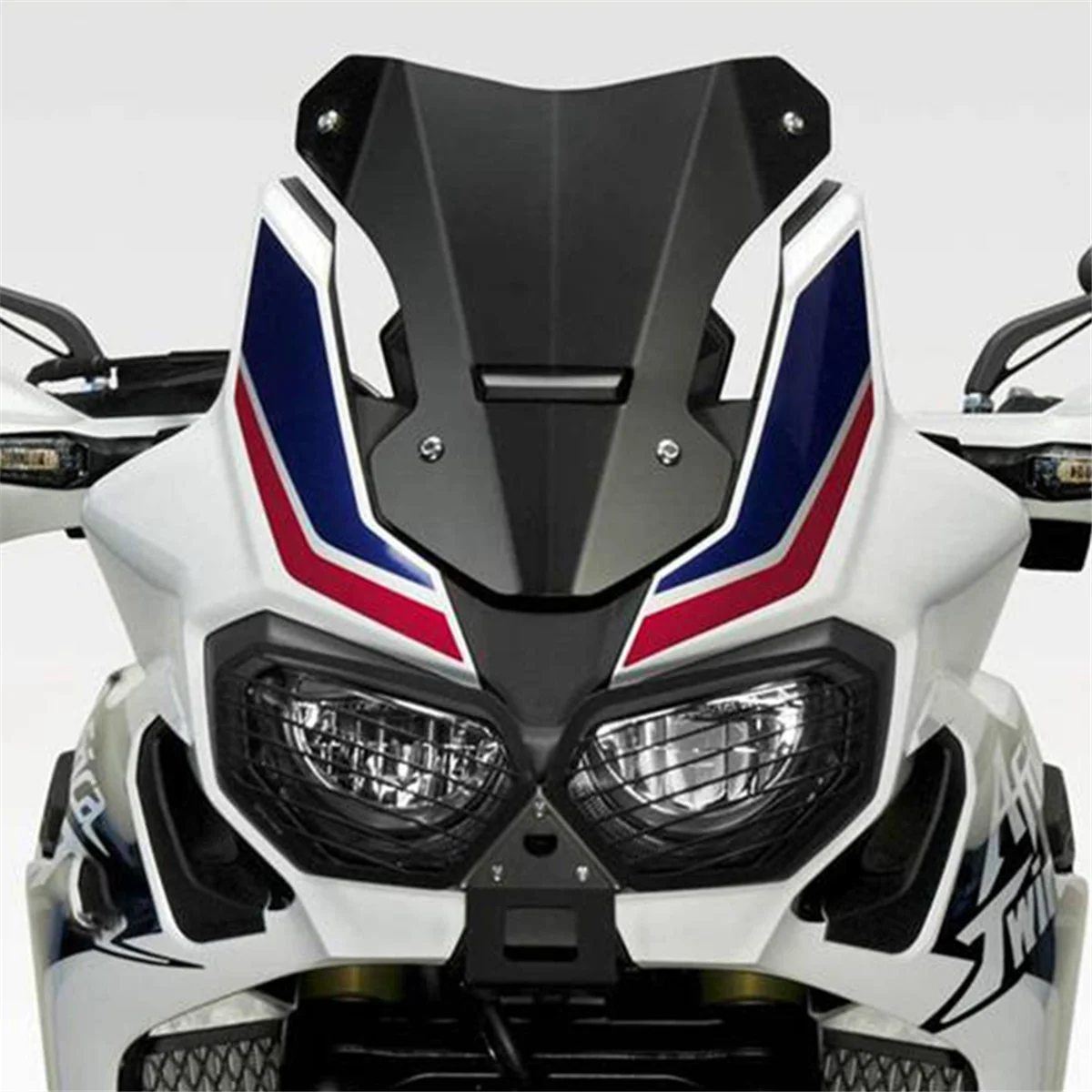 

T61C_Motorcycle Front Windshield Windscreen Fairing Windshield for Honda CRF1000L Africa Twin CRF1000 L 2016-2019