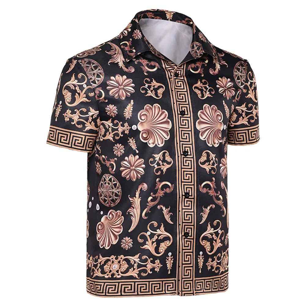 فستان بتصميم حالم كريستوفر سميث تأثيري للرجال قميص 2025 التلفزيون صانع السلام زي الكبار رجل لعب الأدوار فانتازيا ملابس الحفلات