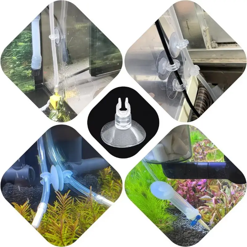 10Pcs 10Pcs Aquarium Suction Cup Holders Secure Tight Grip for Air Line Tubing Pumps Saltwater Reef Tank Setup - Aliexpress Deal