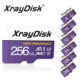 Xraydisk 메모리 카드, 고속 TF 카드, 플래시 카드, 256GB, 128GB, 64GB, 32GB 