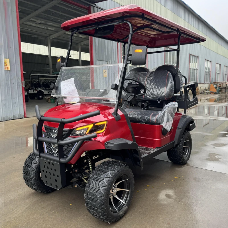 Silnik elektryczny MMC Buggy golfowy 72 V bateria litowa nowy 4 6-osobowy drogowy legalny wózek golfowy