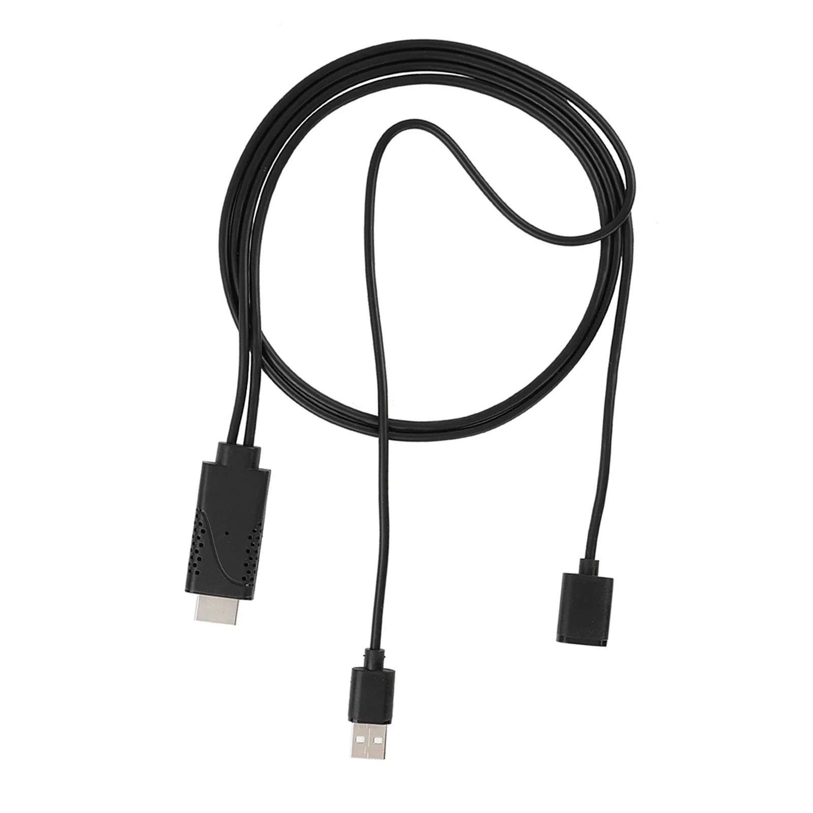 Премиум 2 в 1 1080P USB-переходник «мама» на HDMI «папа» Кабель-переходник Plug and Play Высокоскоростной для iPhone Android Домашний кинотеатр Офис