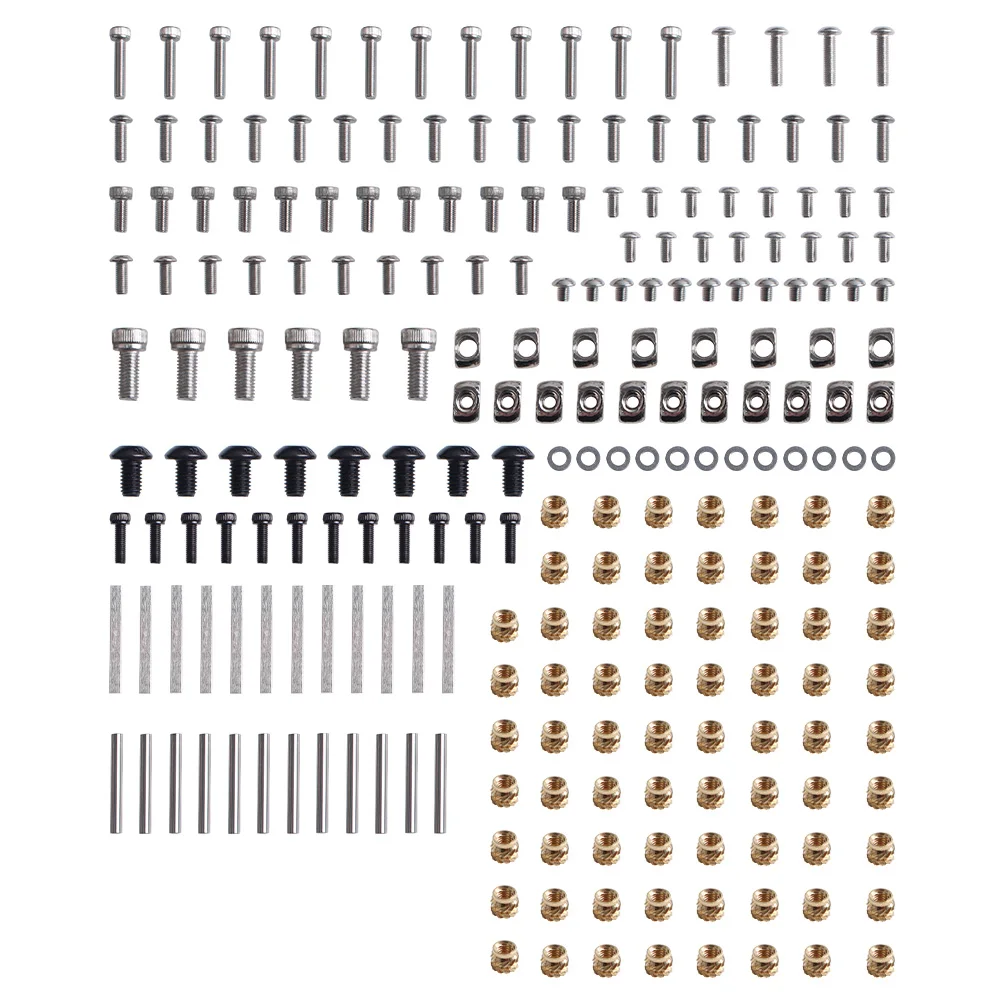 Imagem -02 - Kit de Ferramentas Tapchanger Extrusora Perfis e Fixadores de Alumínio Voron 2.4 350 mm 300 mm