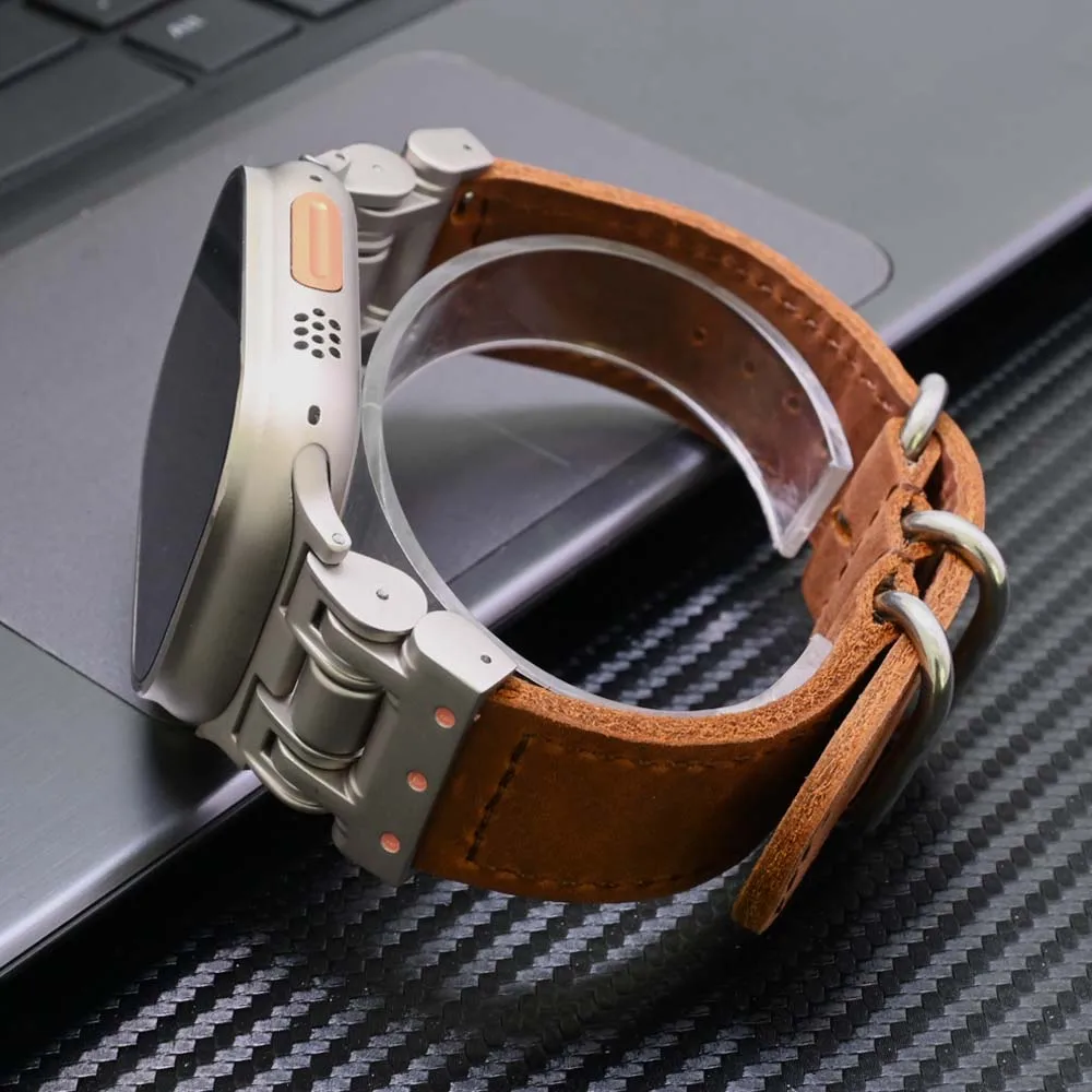 Genuine Leather Ban… - image