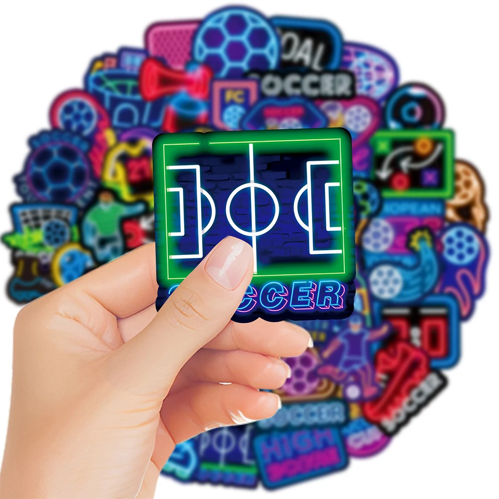 Рисунок 4 - неоновые футбольные спортивные