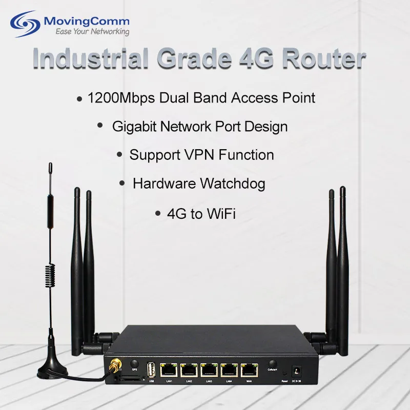 Tdd Lte Adsl 모뎀 4G 라우터 Cat 6 전원 백업 산업용 IoT 게이트웨이 4G 심카드 로드 밸런싱 라우터 Gsm 4G USB 모뎀