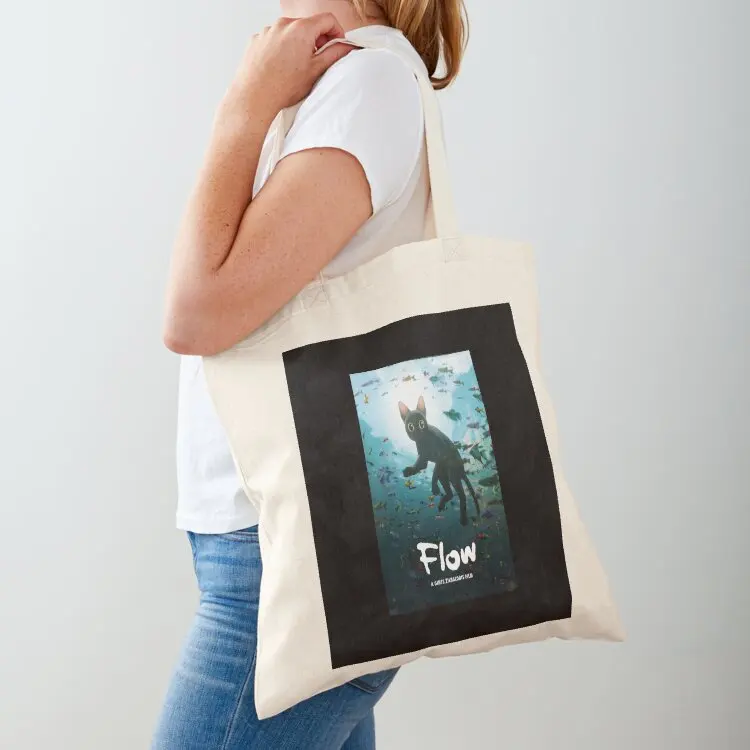 

Flow Tote Bag Cloth bags reusable shopping bag bags woman 2025 Handbags women