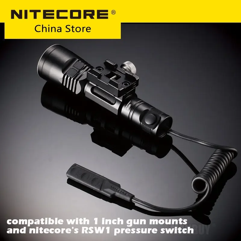 wholesale Nitecore CU6 LED 5Light Sources Troch Lamp 3000mw Ultraviolet UV Flashlight 365nm Military Hunting Tactical