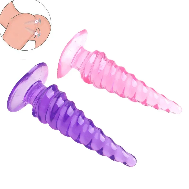 2/1 pz Adulto Dildo Rotante Anal Plug Del Sesso Anale Stimolatore Della Prostata Butt Plug Massaggio Giocattoli Gay Unisex Masturbazione Prodotto Erotico