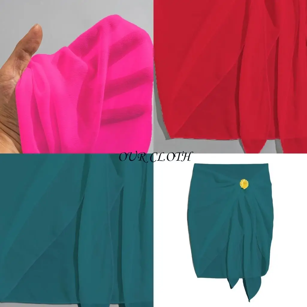 

Женские пляжные саронгс Shell Beach Cover Up Beach Wrap Sarongs Юбка саронс купание костюмы шифоны пленки купальники y1ac