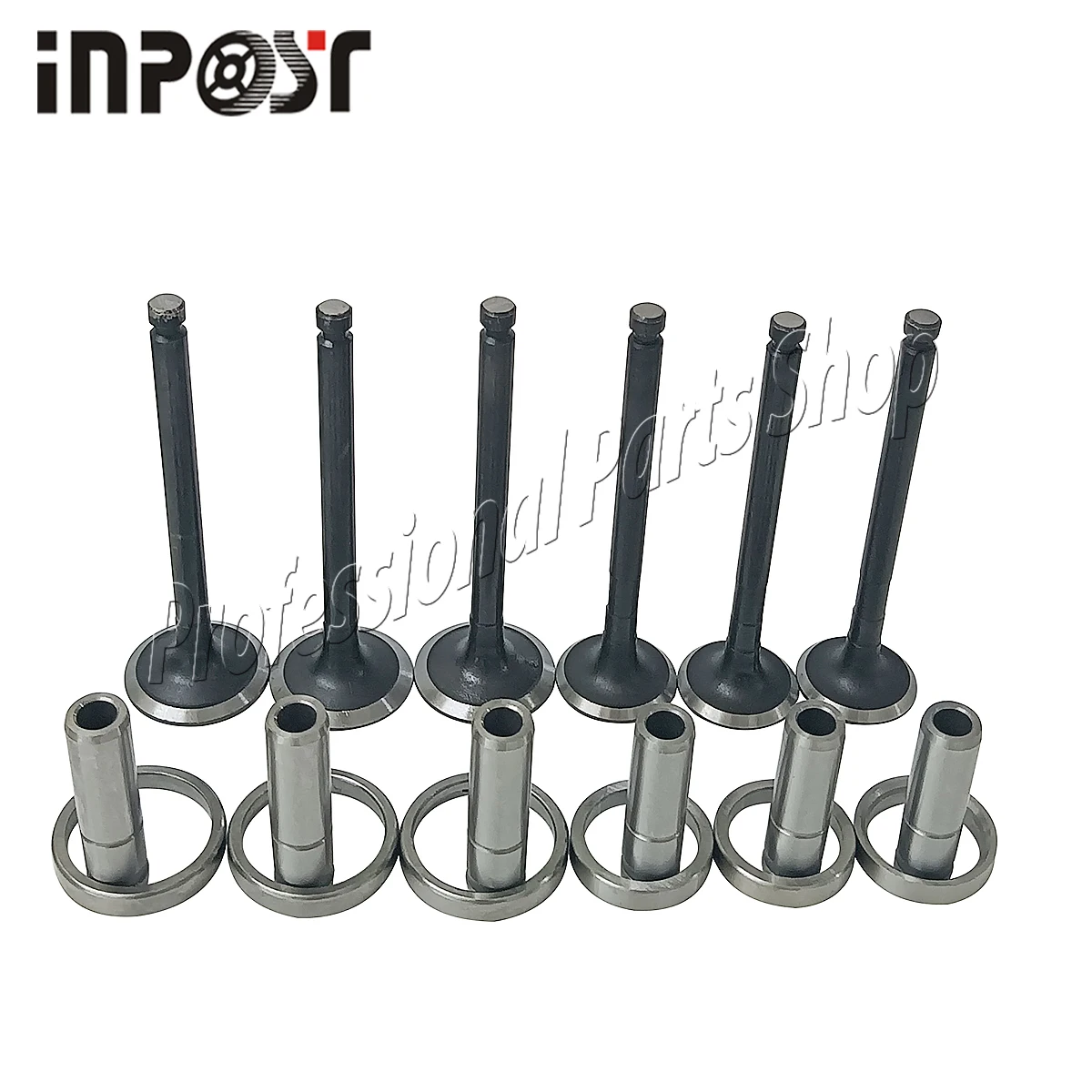 3TN84 Exhaust Intake Valve Kit for Yanmar Engine Valve Guide Intake & Exhaust Valve Fit