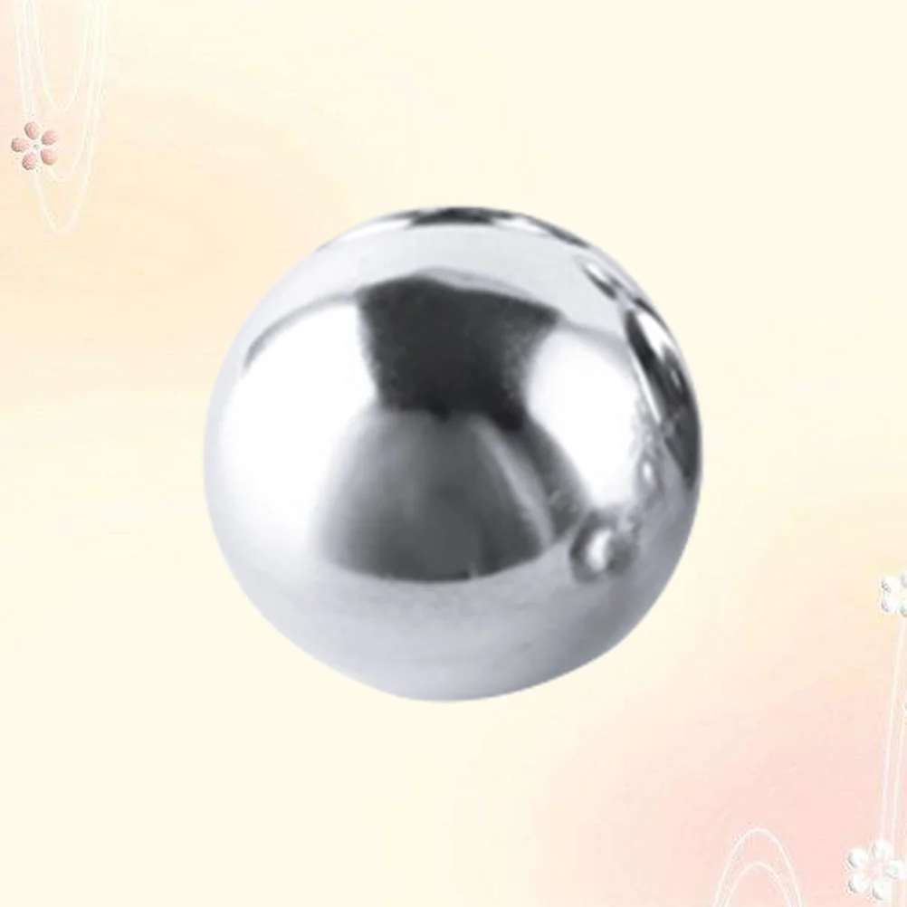 Floating Pond Ball Reflective Garden Sphere Home Decoration Hollow Metal Gazing Globe