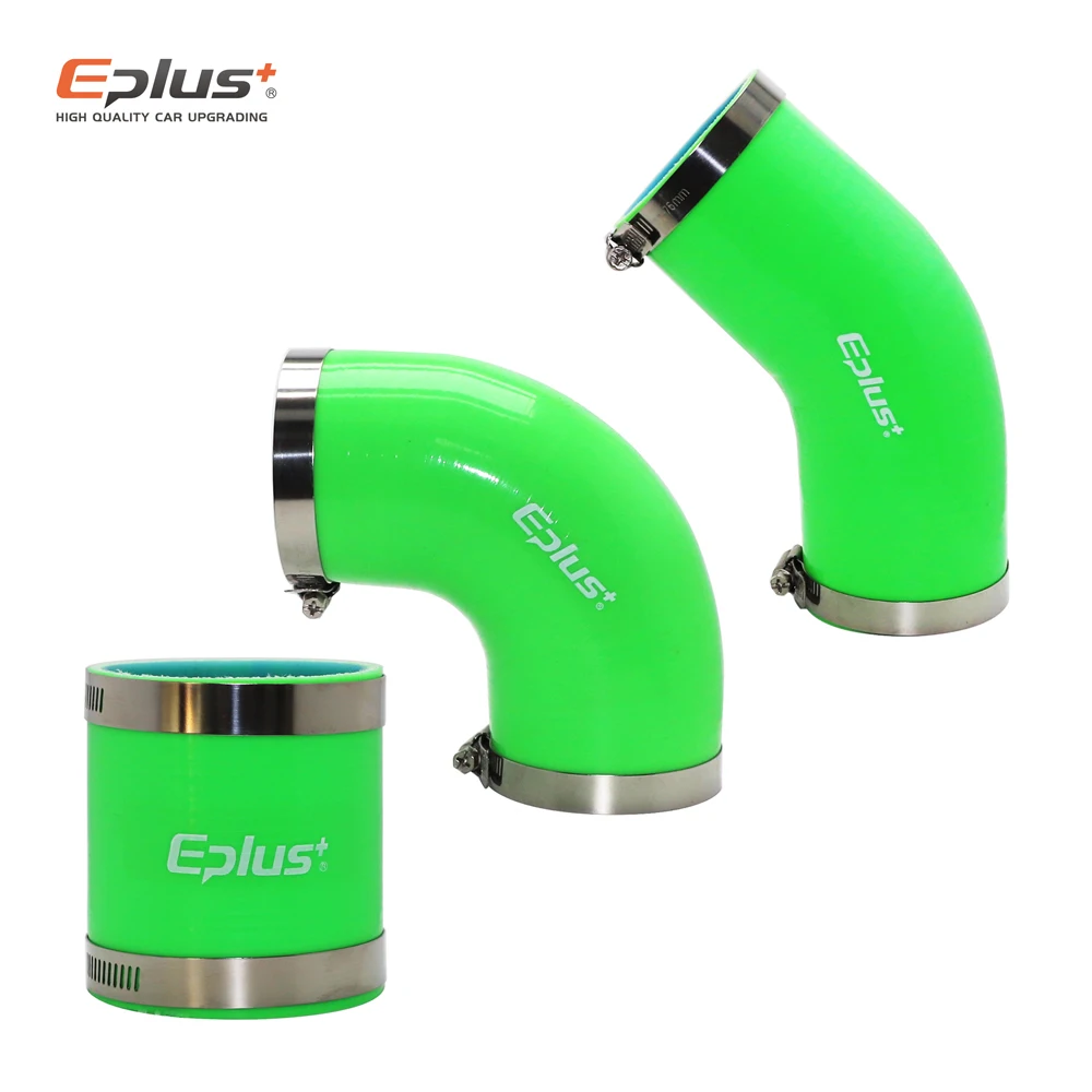 

0° 45° 90° Silicone Hose Connector Reducer Pipe Adapter Green Blue High Temperature Resistance Universal silica gel