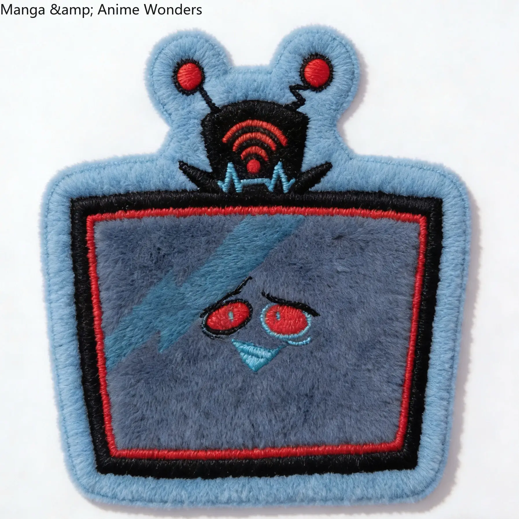 Anime Hazbin Hotel Vox Cosplay - Embroidery Xmas recension och pris