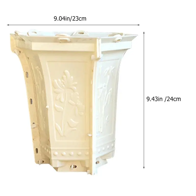 Praktyczne formy do sadzenia rękodzieła formy epoksydowe DIY doniczka kształt Home Decor DIY sześciokątna doniczka rękodzieło Making Mold