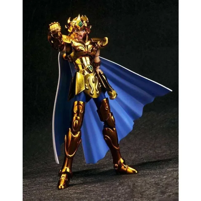 (In stock) MC model Leo Gold Saint Cloth Warrior Myth Ex2.0 Ex Leo Aiolia modified movable doll toy gift metal doll gift