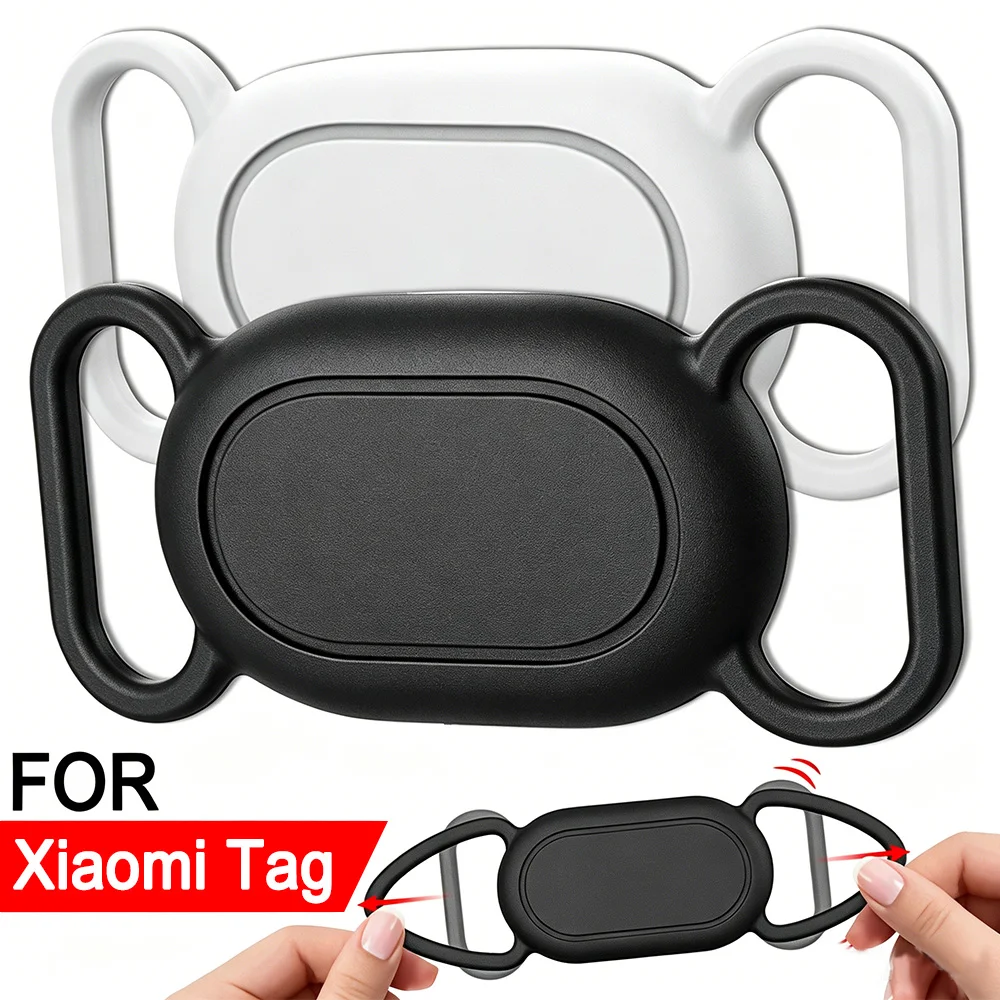 

For XiaomiTag Anti-Lost Device Silicone Protector Waterproof Cat Dog Collar Case for Xiaomi Tag Tracker Shockproof Anti-Scratch