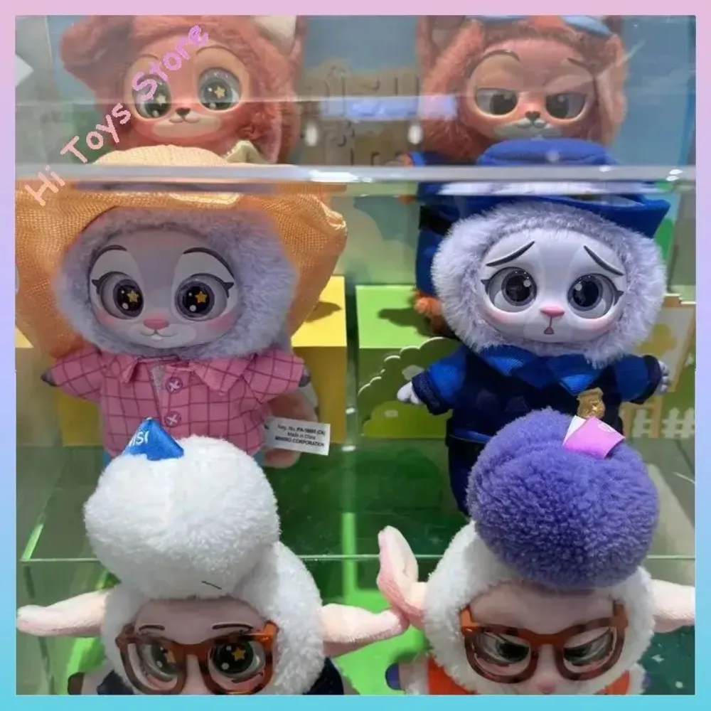 In Stock Original Zootopia Blind Box Zootopia Keyring Cute Doll Children Toys Birthday Gift Bag Pendant Trendy Girl Halloween