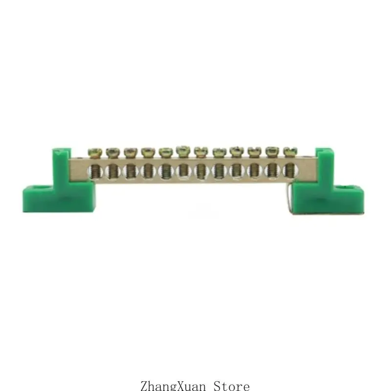 Heavy Duty Plastic Housing Copper Grounding Terminals Grounding Connector for Home & Industrial Electrical Installations 3XUF
