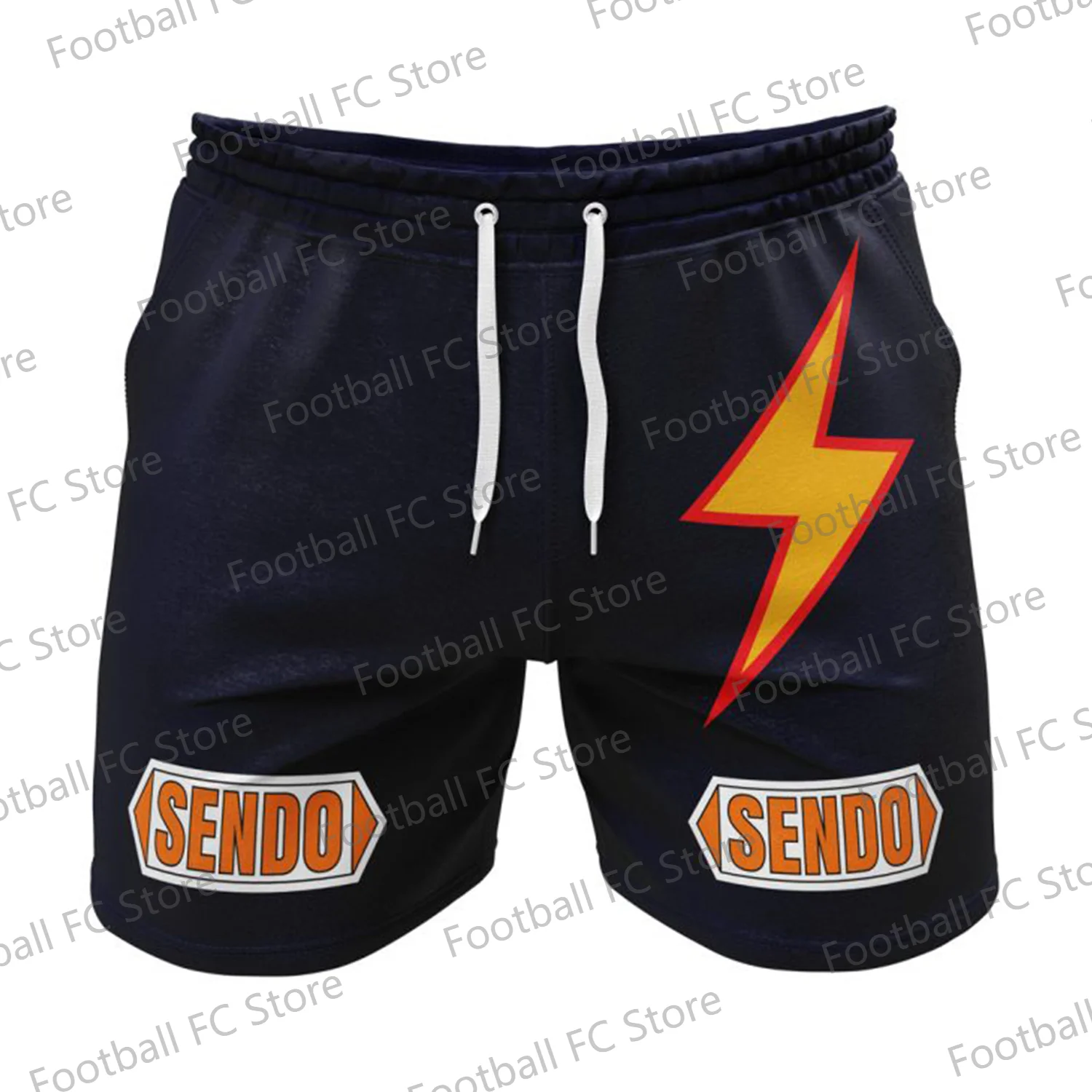 Takeshi Sendo Hajime no Ippo Gym Shorts Casual Layer Quick Drying Beach Pants  Surfing Loose Summer Vacation