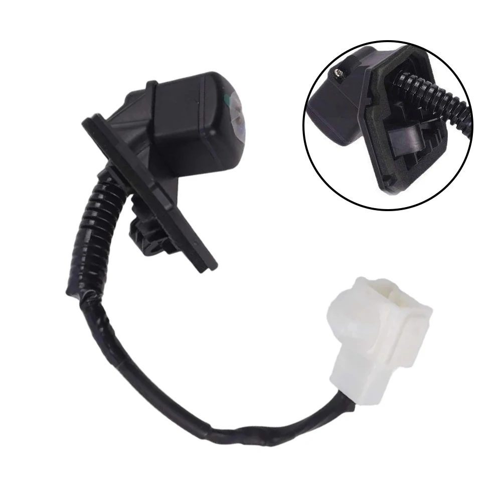 Reverse Camera Kit Rear View Camera Pressure-resistant Design 12V Voltage System Black Finish Housing Rear Installation Type