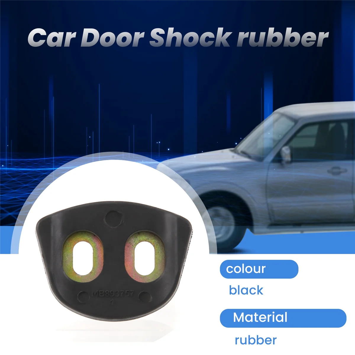 ตัวหน่วงประตูรถ11ชิ้นแผ่นกันกระแทกยางกันกระแทกสำหรับมอนเตโร V31 V32 V33 V43 V45 V77 V73