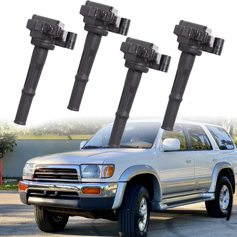 

1/4 pcs Ignition Coil UF156 90919-02212 673-1201 For Toyota 4Runner 1996-2002 T100 1995-1998 Tacoma 1995-2004 Tundra 2000-2004