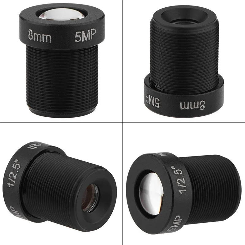 1 PCS Single Board Computer Lens 8Mm 5MP HD Network Multi-Function Convenient Practical Portable Security Surveillance Lens